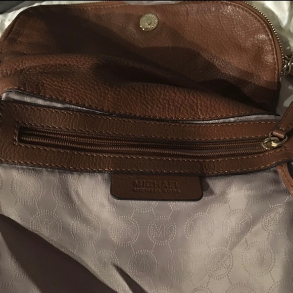 Michael Kors original brown leather bag - Picture 3 of 10
